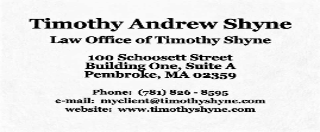 Law Office Of Timothy Shyne